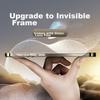 With Camera Lens ProtectorIPhone 16 Pro Max Case, Transparent Electroplated Borderless Ultra-Thin Shockproof Simple Design, Titanium Black