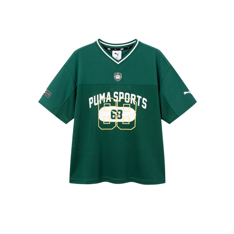 PUMA Kids T Shirts V Neck Thin 353226117109-40701 130