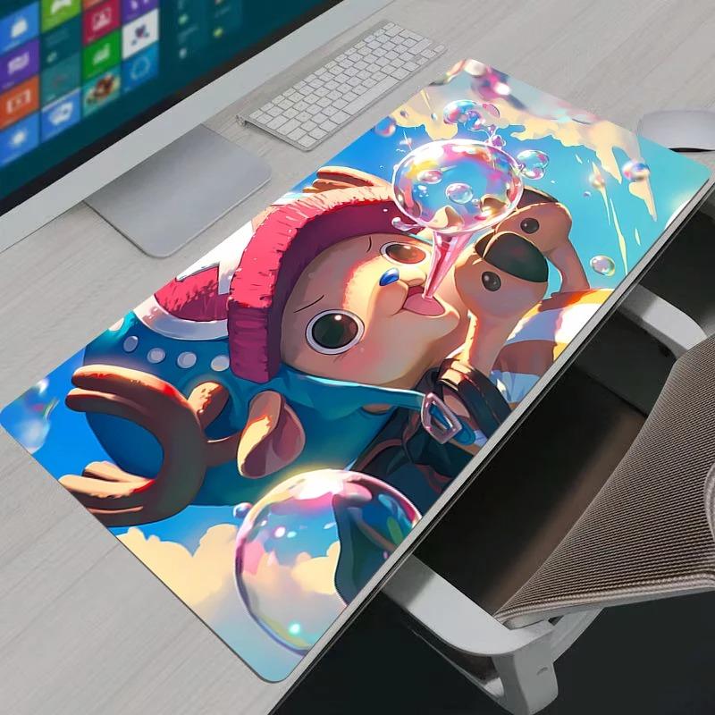 

Large Mouse Pad Office One Piece Tony Tony Chopper Computer Desk Mat Table Keyboard Laptop Carpet Accessories Gaming Mousepad 30x60x0.2cm