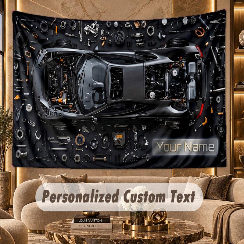 Other Similar Designs (18) Theme Wall Tapestry Customized With Name Text Personalized Hanging Tapestry For Bedroom Living Room Decor