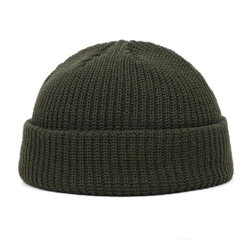 Cappello coppia autunno e inverno cappello sottile cappello lavorato a maglia da uomo e da donna cappello termico a pullover da donna cappello freddo da donna cappello da proprietario terriero a buccia di melone