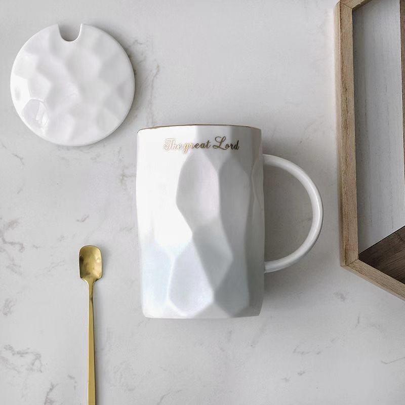 Nordic Stil Farbverlauf Becher Kreative Persönlichkeit Keramik Wasser Tasse Milch Tasse Kaffee Tasse Saft Tasse