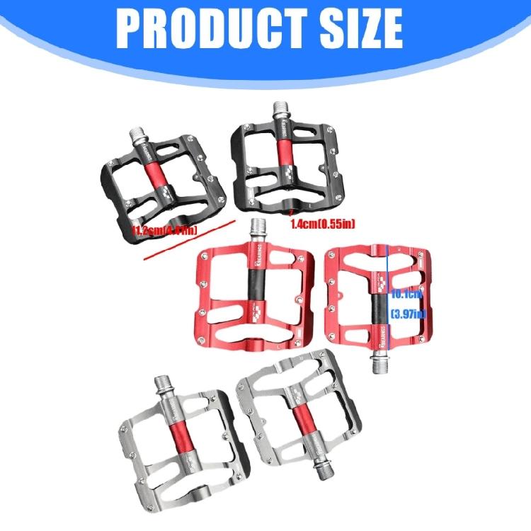 Bicycles Pedal Light Weight Aluminium Steel Bearing Bicycles Pedals Road Pedals Waterproof Bicycles Parts