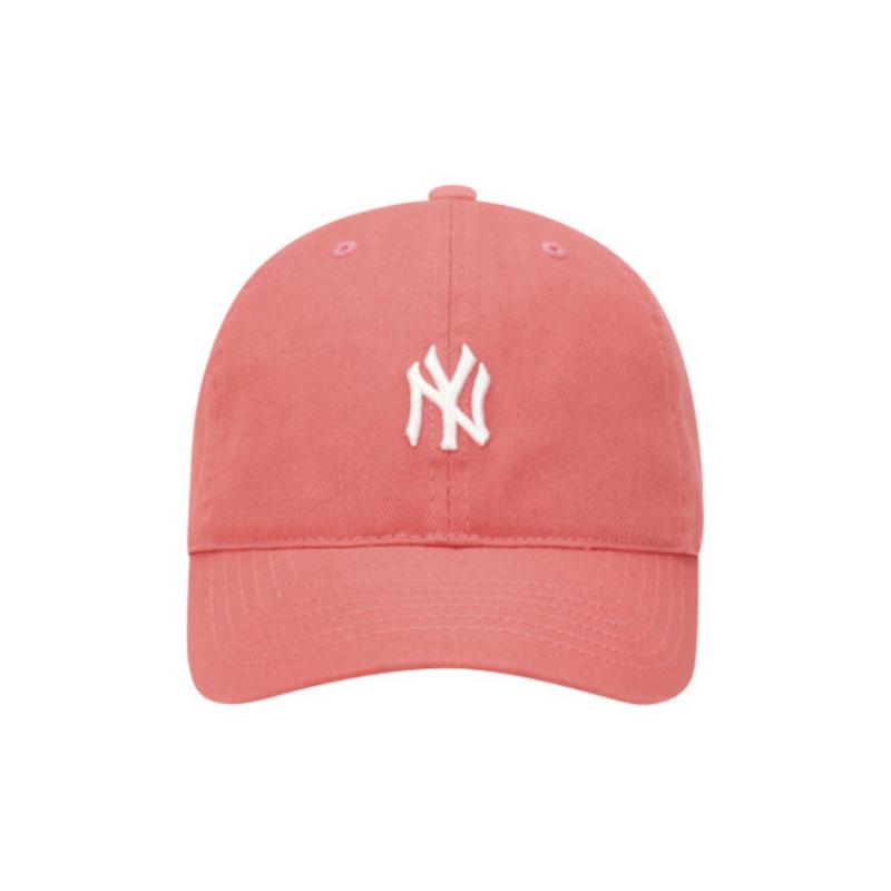 Хлопковые Бейсболки MLB Унисекс Розовые Модные 32CP77111-50F One Size