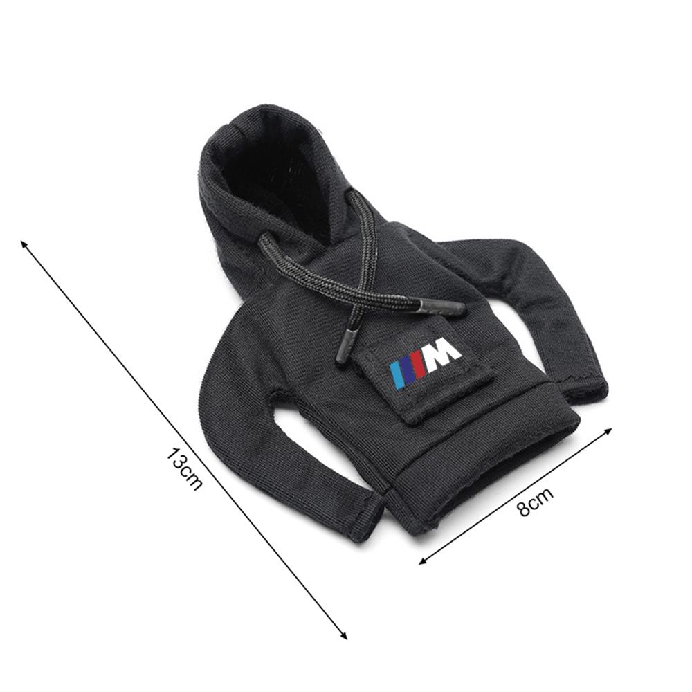 2025 Hot 1pc Hoodie Handle Creative Car gear lever hoodie Shift Lever Cover Funny For BMW M E70 X6 F32 Auto Interior Accessories