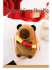 Nezha Capybara Cosplay Plush Toy - Cute and Soothing Gift for Babies