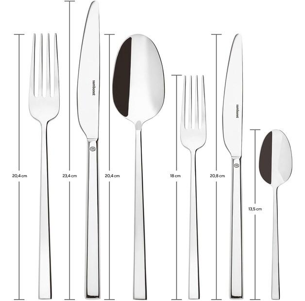 Sambonet Rock Cutlery Set, 36 Pieces (52562-83)