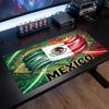 Mexico footbal Crest Mouse Pad, Extended Non Slip Rubber Desk Mat for Gaming Office Laptop Fan Gift