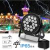 U`King 18x10W Waterproof Stage Lights, LED Par Lights, Stage Lighting/Disco Lights, IP65, DMX512 RGBW, High Brightness, 4-in-1, 105cm Waterproof Power