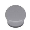 1 Pcs Grey Comfortable Wrist Support Non Slip Mice Mat Soft Mousepad for PC Laptop Computer Ergonomic Wrist Rest Mouse Pad