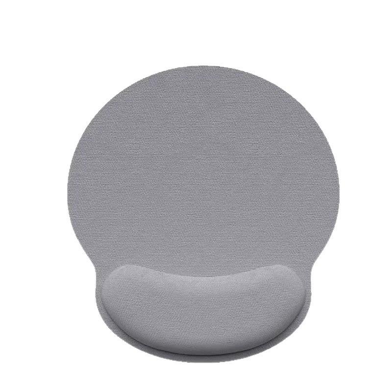 1 Pcs Grey Comfortable Wrist Support Non Slip Mice Mat Soft Mousepad for PC Laptop Computer Ergonomic Wrist Rest Mouse Pad