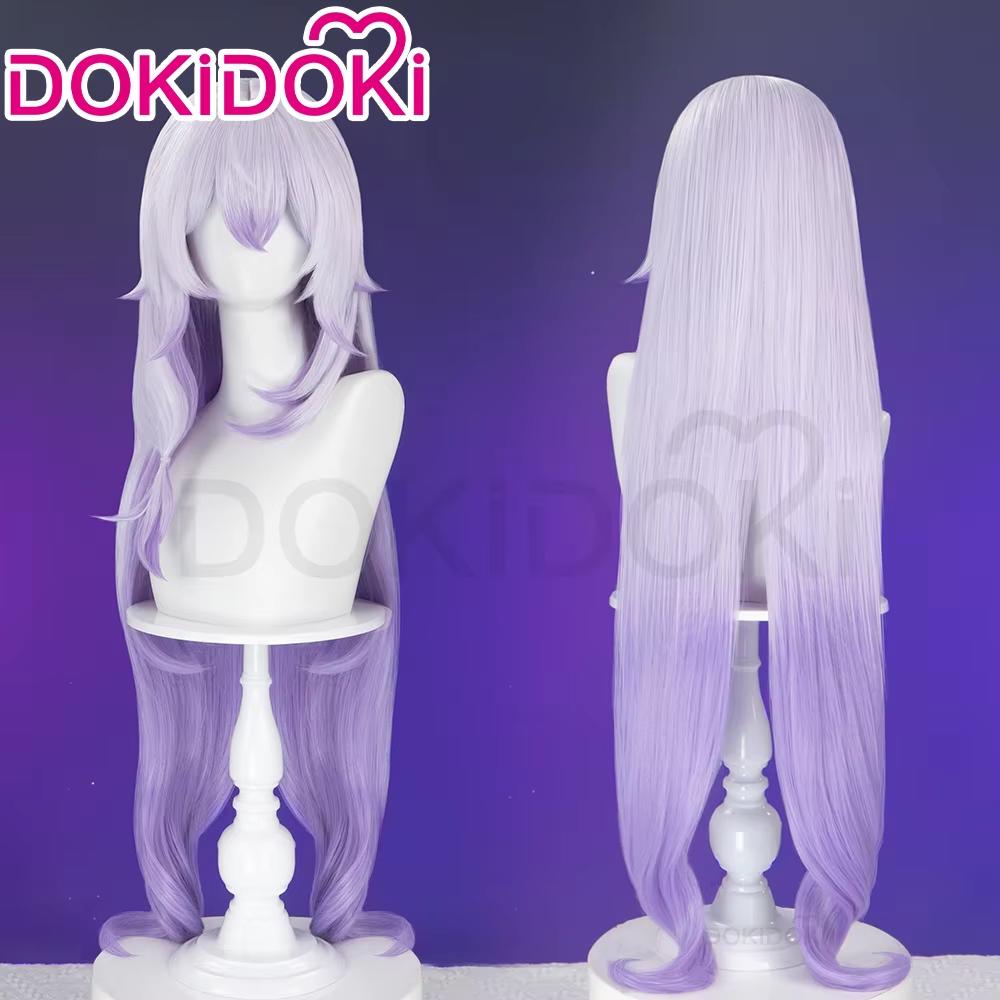 Dimanche Robin Aventurine Perruque Cosplay Jeu Honkai:Star Rail DokiDoki Perruque Dimanche HSR Black Swan Perruque Cosplay Bonnets de Perruque Gratuits Halloween One Size white