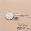 999 Sterling Silver DIY Sanrio Character Spacer Beads: KT Cat, Kuromi, My Melody, Strawberry Bear, StellaLou