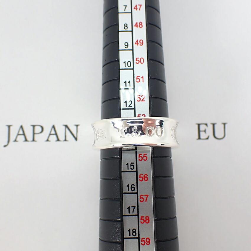 [Used] TIFFANY 925 1837 Ring / Size 14 / J11-2