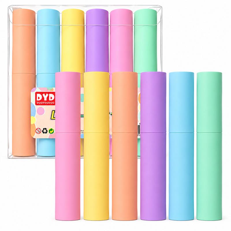 High-Capacity Fluorescent Marker: Thick Tip, Vibrant Design, Perfect for Students' Notes & Journaling