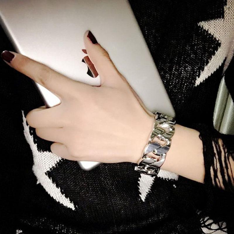 Exaggerated Metal Wide Bracelet, Women'S Bracelet, Personalized Bracelet, Hipster Punk Decorative Accessories