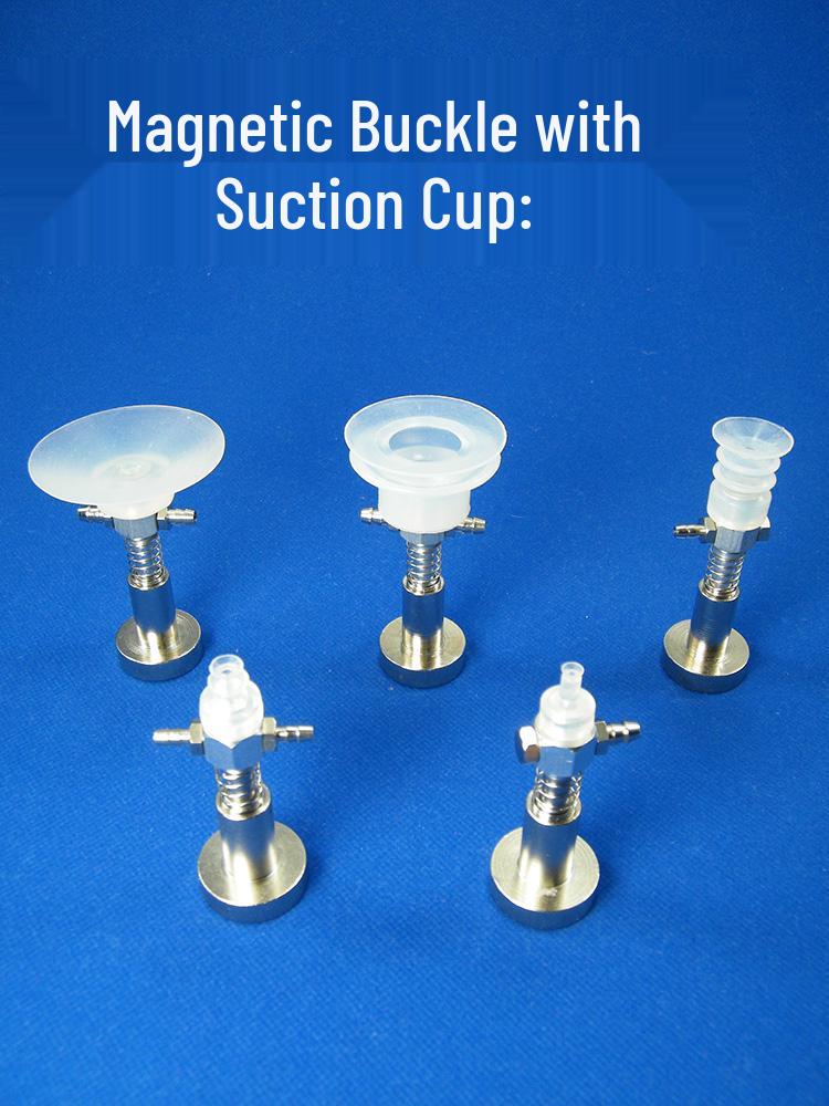 Injection Molding Machine Magnetic Base Connector with Strong Suction Cup and Metal Fittings