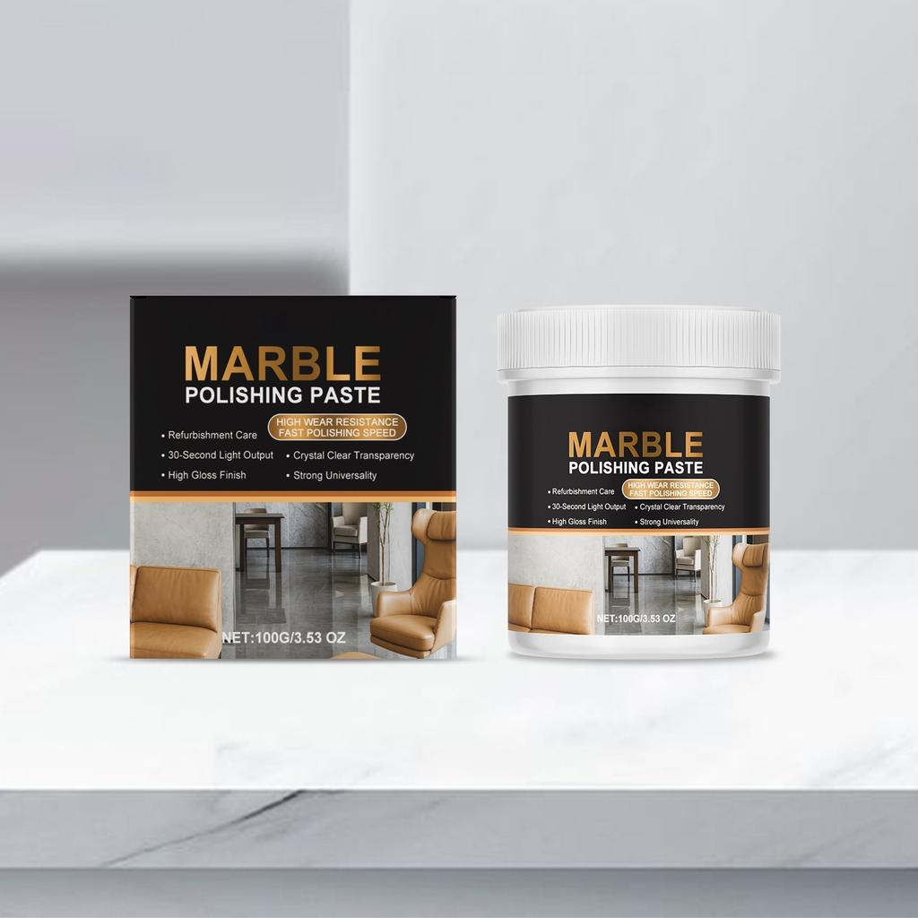 Polishing Paste, Kitchen Quartz Stone Tile Countertop Scratch , Stain Cleaning And Brightener