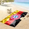 FC Bayern Munich Print Beach Towel, Large Soft Quick Dry Towel for Beach Camping Swimming