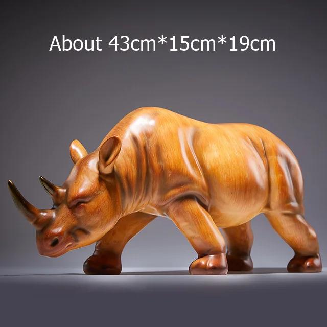 

Статуя носорога, ручная работа, скульптура носорога из смолы, гостиная, декор для дикой природы, офис, гигантское существо, модель, орнамент, ремесло
