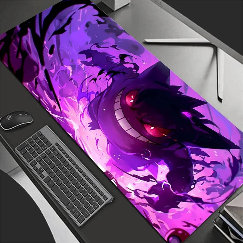 Kawaii podložka pod myš Anime Roztomilá Herní skříňka Počítačový stůl Podložka pro klávesnici Herní příslušenství P-Pokémons G-Gengar Podložka pod myš pro Lol