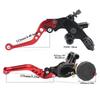 Universeller 7/8" 22mm CNC Aluminium Bremskupplungshebel Hydraulischer Hauptbremszylinder für 250cc-500cc Dirt Pit Bike Motorradteile