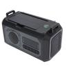 12000mAh Radio SOS Reminds Flashlight Power Bank AM FM WB Solar Hand Crank Radio with Battery Indica