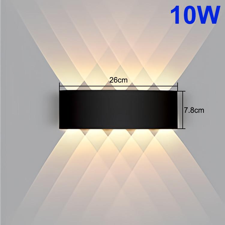 LED Wall Lamp Waterproof IP65 Outdoor Garden Light 4W 8W Indoor Wall Light for Bedroom Living Room Stairs Modern Simple Lighting
