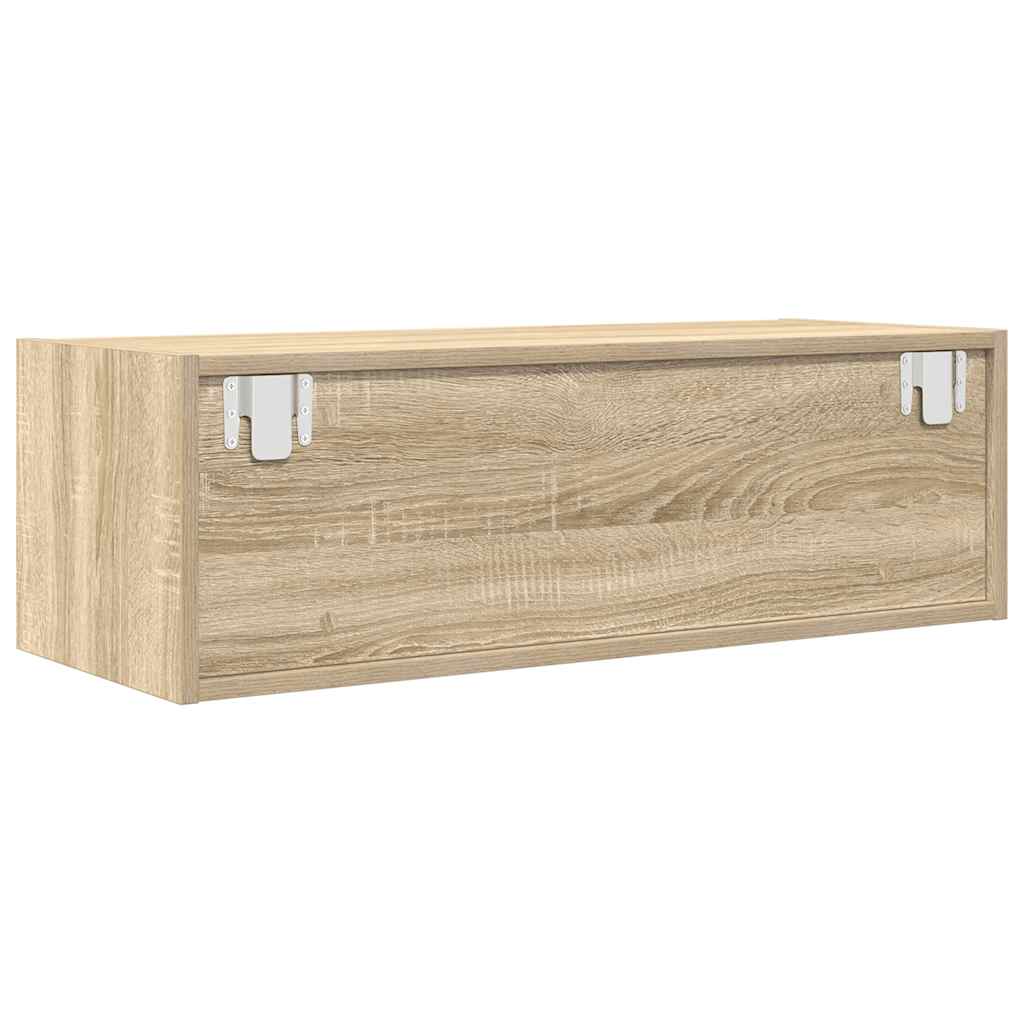 TV Cabinets (2 pcs) Sonoma Oak 80 x 31 x 25.5 cm Particleboard