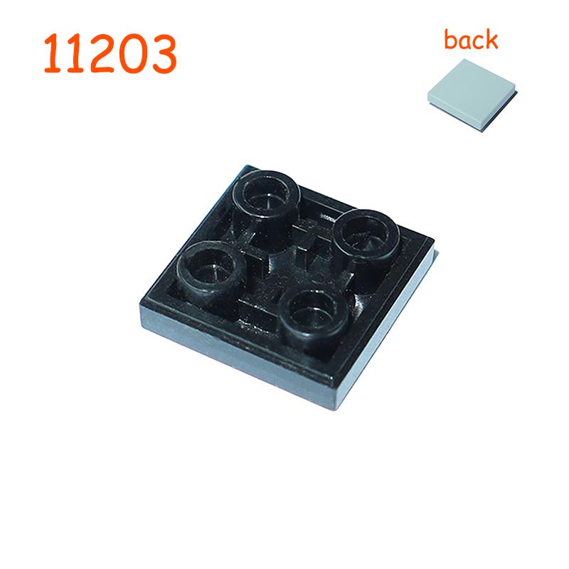 11203 Size 2x2 Reverse Light Panel Building Blocks Moc 2*2 Bricks Assemble Particles Smooth DIY Educational Creative Toy for Kid