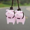 Ornamenti Appesi Maialino Sul Retrovisore dell'Auto Ciondolo per Auto Regali Divertenti