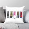 Spice World Boots Nostalgia Square Pillowcase Polyester Linen Velvet Creative Zip Decorative Pillow Case Sofa Seater