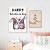 Valentine's Day Date Decorative Flags for Indoor Living Room, Bedroom, and Outdoor Garden