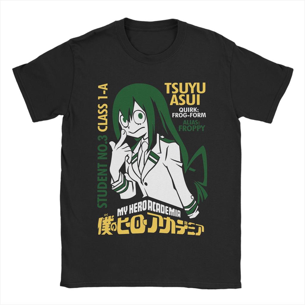 Vintage Himiko Toga My Hero Academia T-Shirts Men Crewneck Cotton T Shirt  Short Sleeve Tee Shirt Plus Size Clothing