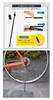 Stojak na rower GORIX Road Bike Quick Lekki stojak mobilny, który można przypiąć do szybkiego [Lekki przenośny] GX-Q4M