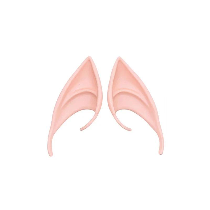 1/2Pairs Cosplay Latex Fairy Angel Elf Ears Halloween Masquerade Party Costumes Halloween Party Decoration Supplies Photo Props