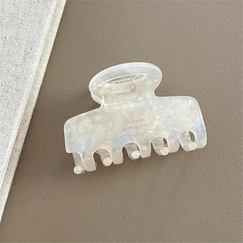 Vintage Acetate Hair Claw Medium Size Rectangle Dragon Shark Clip Hair Clamps Grab Women Hair Accessories Hair Clips