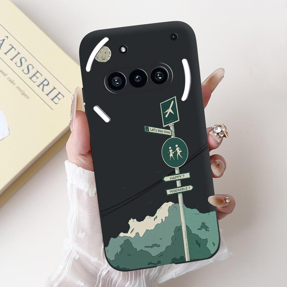 Para Funda Nothing Phone 3A A059 Lindo Dibujo Animado Panda Astronauta Silicona Suave Negro Mate Cubierta Para Nothing Phone3a Pro A059P Fundas