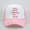too busy having no ideas Letter Baseball Cap fashion summer mesh trucker caps outdoor casual Adjustable snapback sun hats