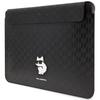 Karl Lagerfeld Sleeve Klcs14Sakhpck 14Czarny/Black Saffiano Monogram Choupette