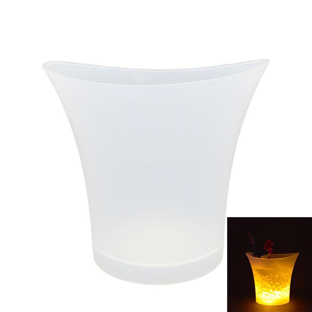 Party Light Up Bar Świecąca lampa stołowa LED Wiaderko na lód 5L Zmiana koloru