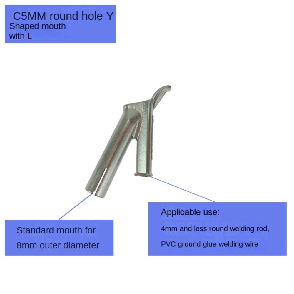 New 5mm Welding Nozzles 8mm Triangle Triangle Speed Nozzle Alloy Y Type Power tool accessories Hot Air Blower