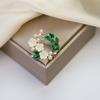 Elegant Women's Brooch: Versatile Bow & Insect Flower Design with Anti-Exposure Feature