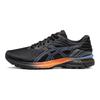 Asics Gel-Pursue 7 Bequemes Textil Synthetisches Leder Low-Top Laufschuhe Herren Sneaker Schwarz Blau Orange 1011B254-001