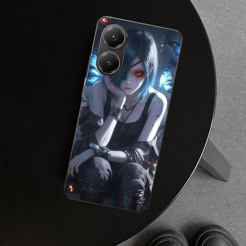 Ghoul Tokyo Touka Kirishima Phone Case Cover for Xiaomi Poco X6 X5 X7 Pro F7 Ultra Redmi 15C 15 13C 13 12C 12 10C 10 10A 9C 9A 9