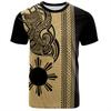 Stampa 3D Filippine Emblema Filippino T-shirt Stili Tribali Filippine Magliette Grafiche Moda Bambino Maniche Corte Vintage