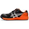 New Asics Winjob Low Top Outdoor Shoes Unisex Black Orange 1271A029-0254H