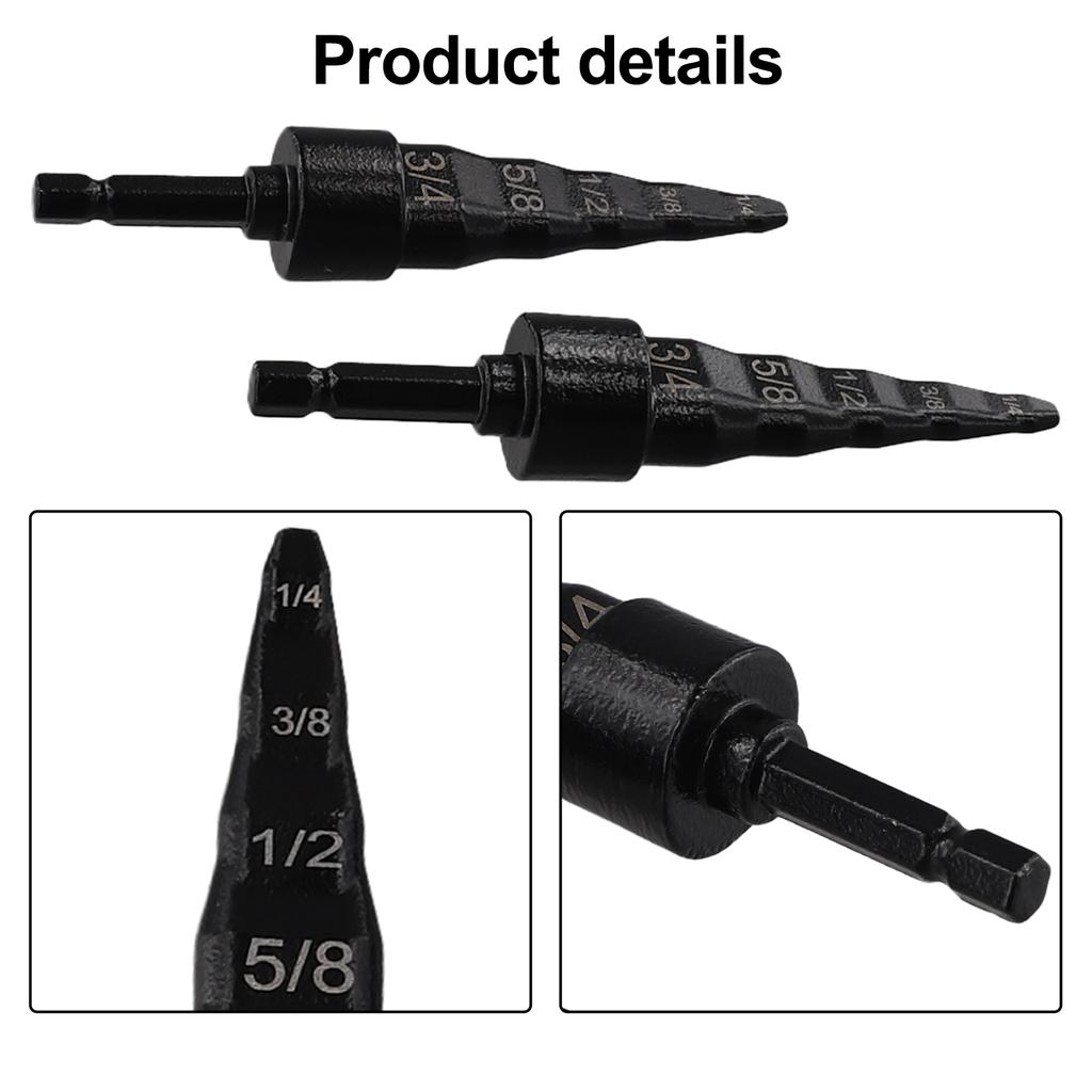 Copper Pipe Repairs 1 4'' Copper Tube Expander Carbon Steel Pipe Expander Extractor Flaring Tool Drill Bit Sizes
