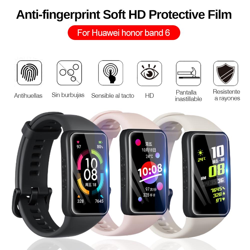 3D Curved Fit Full Screen Protector Film for Huawei Band 8 7 6 Pro Clear Soft Protective Film for Huawei Honor Bnad 6 5 4 3 Film