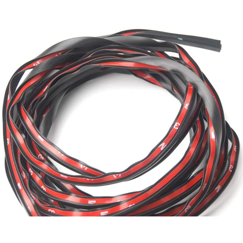 

Універсальна самоклеюча гумова ущільнювальна стрічка для автомобіля від протягів та вітру, ущільнювач лобового скла, звукоізоляція bagged